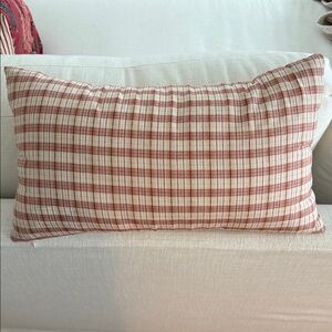 Plaid Throw Pillow